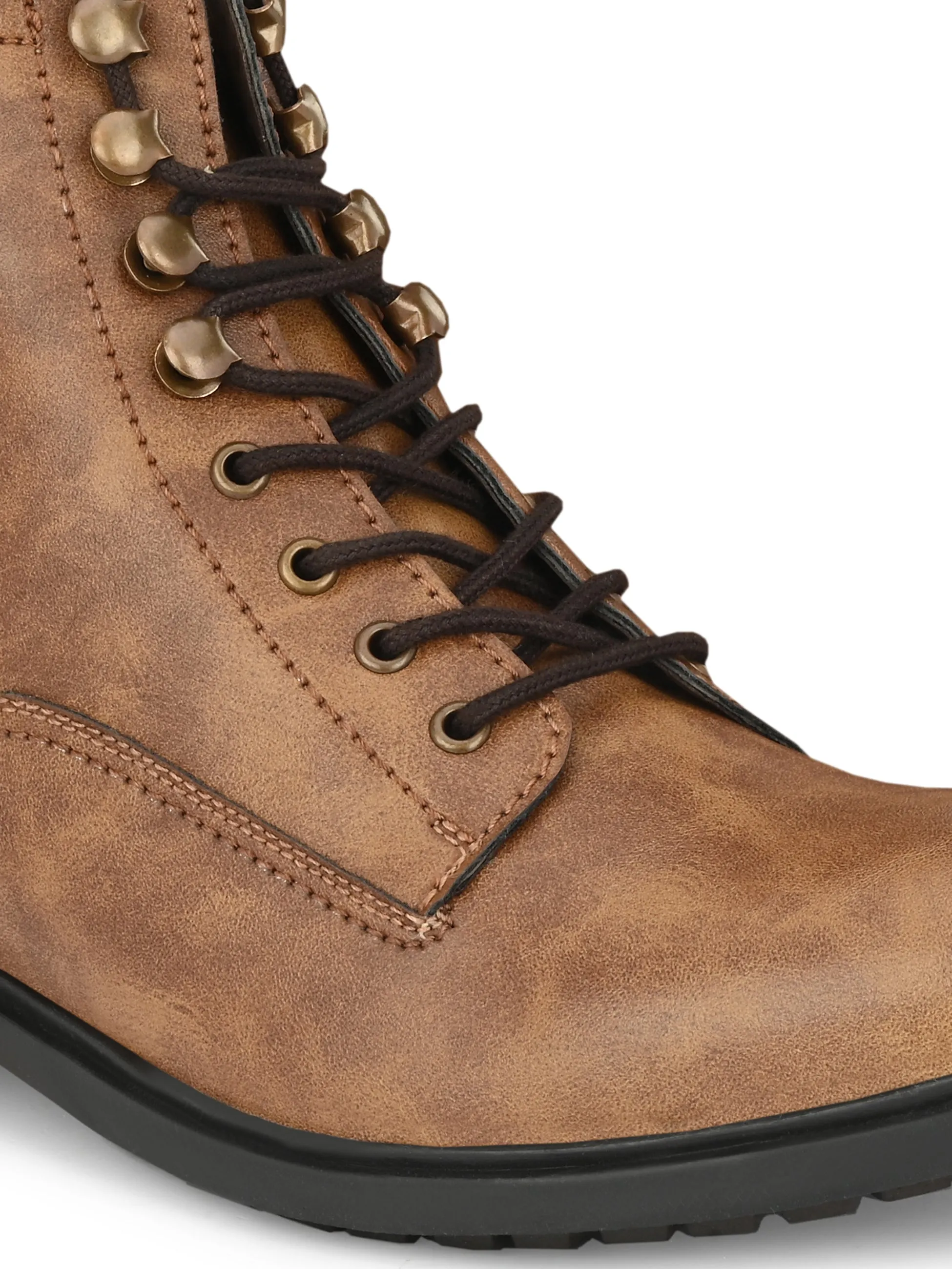 Traverse Brown Lace-up Boots