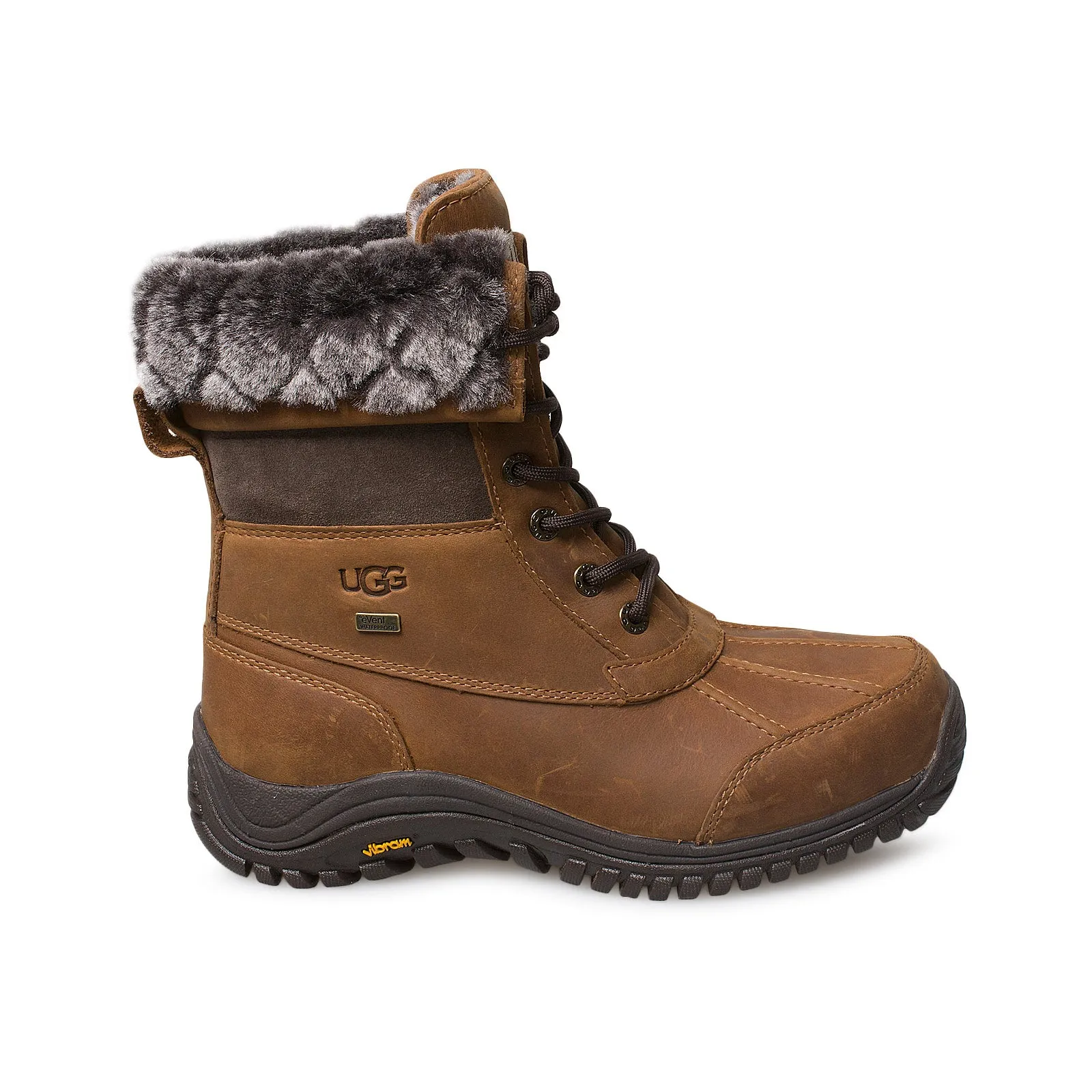 UGG Adirondack II Luxe Quilt Friar Brown Boots - Women's