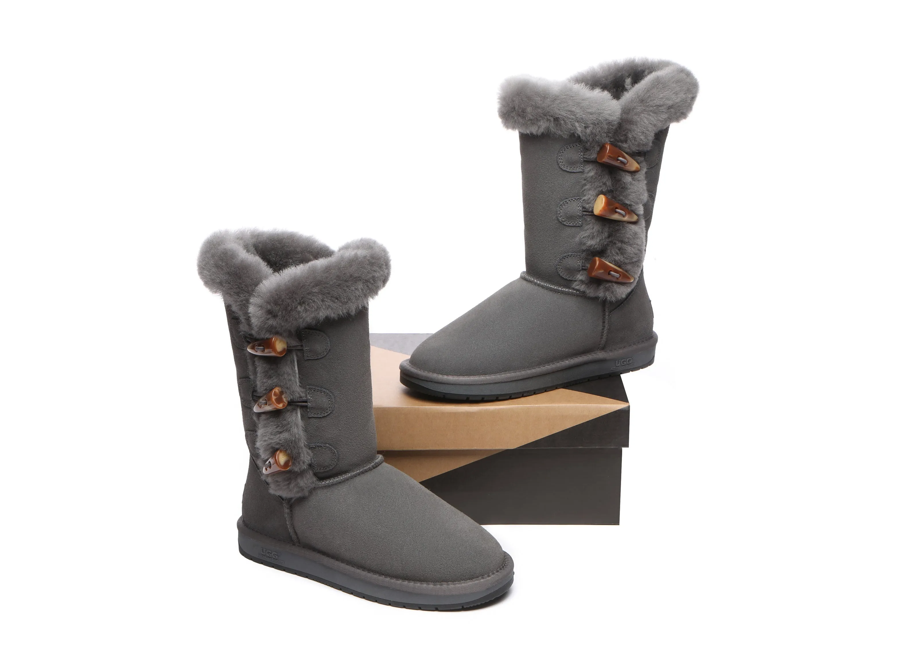 UGG Australian Shepherd Tamari Toggle Closure Women Ugg Boots