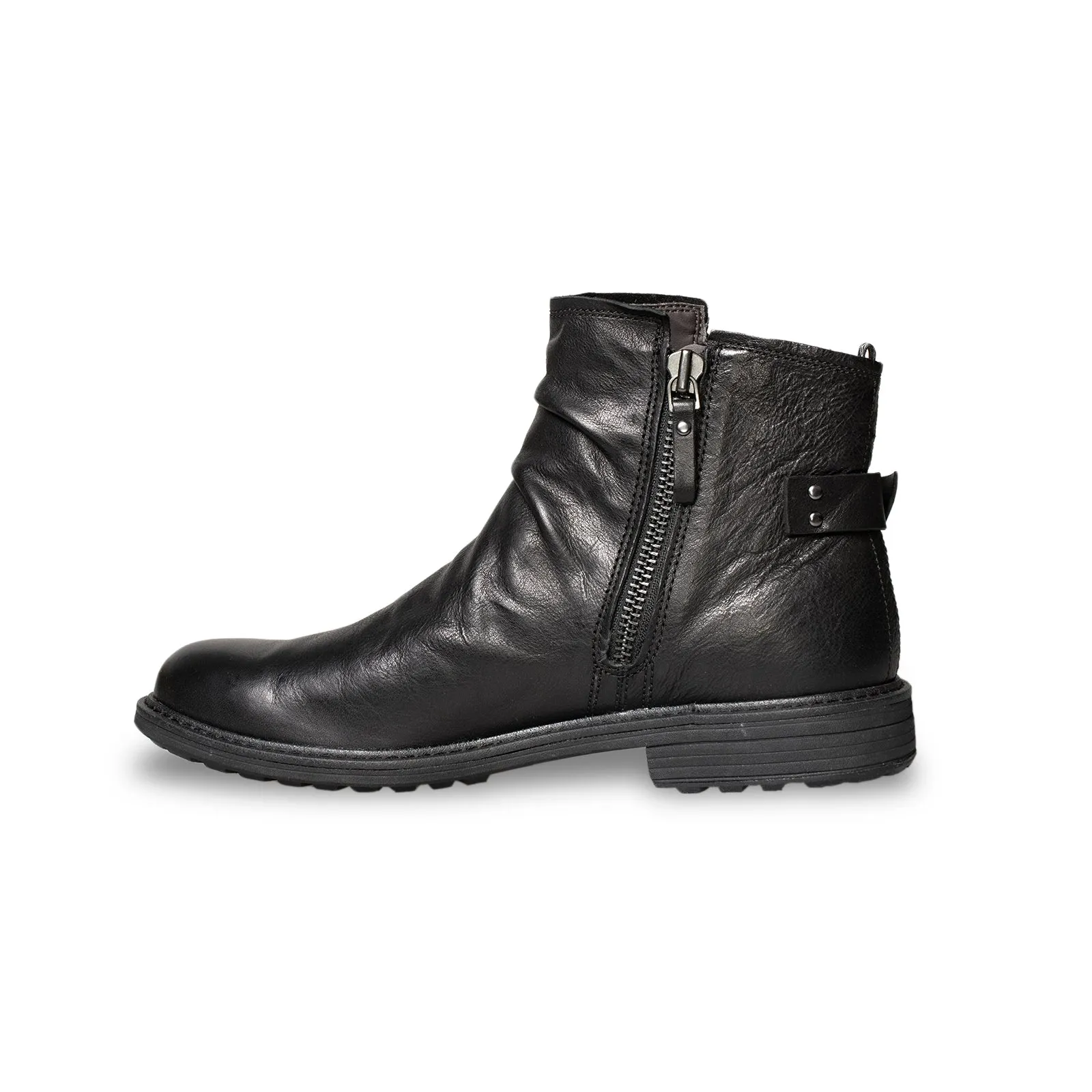 UGG Morrison Pull-On Black Boots - Men's