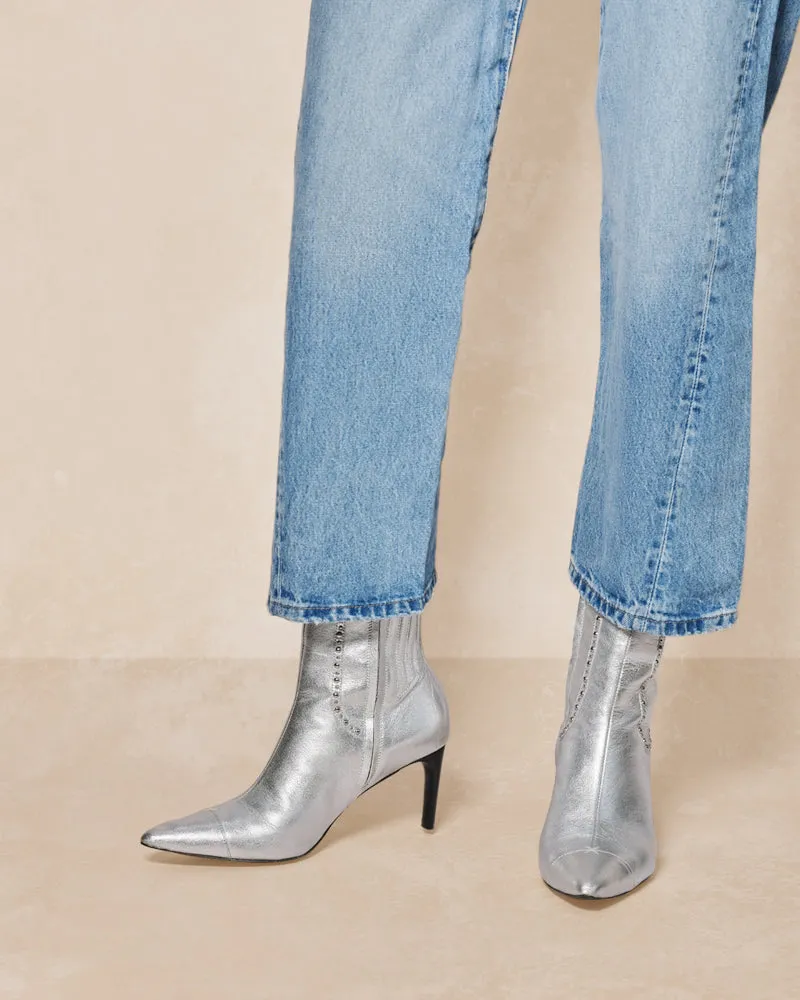 Zoe Silver Boot