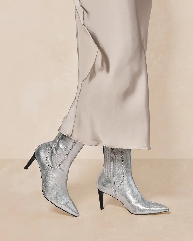 Zoe Silver Boot