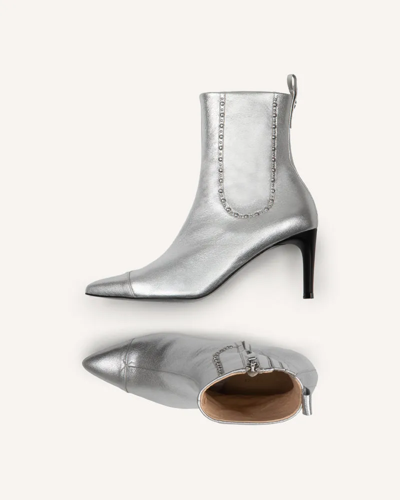 Zoe Silver Boot