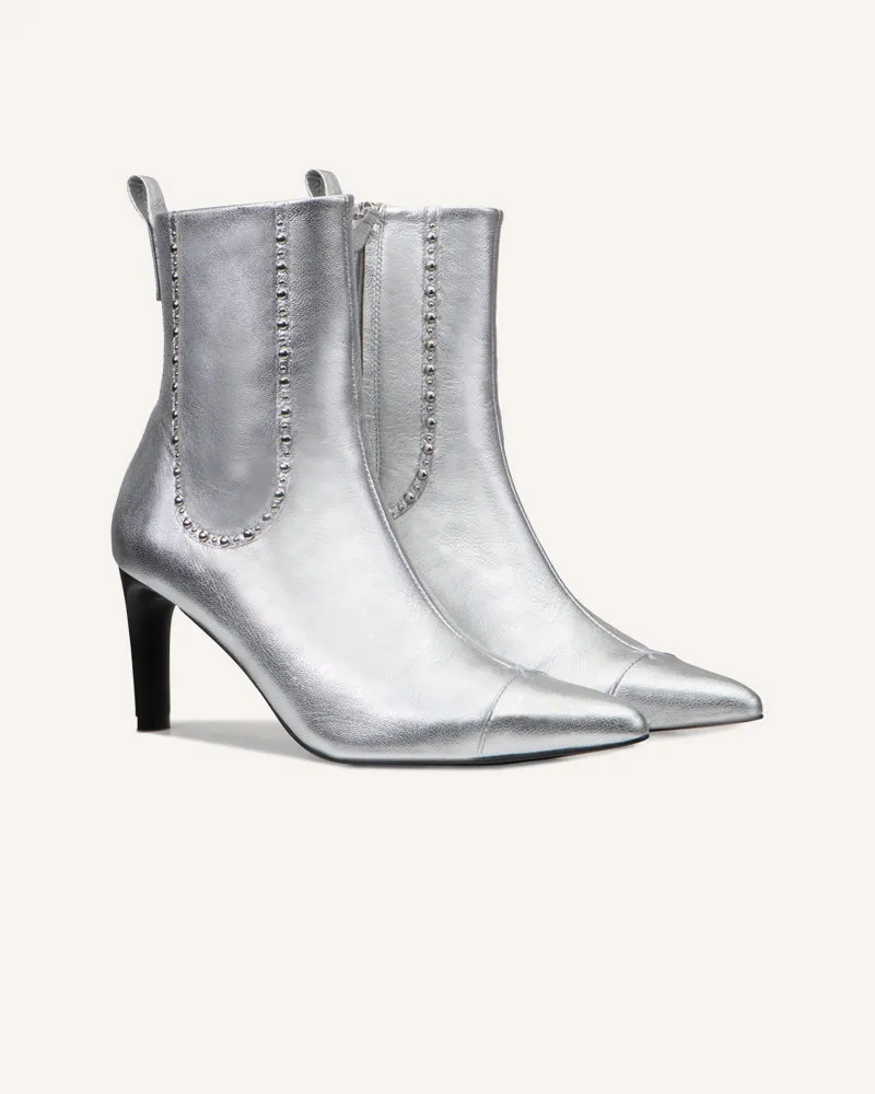 Zoe Silver Boot